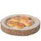 Vintiquewise Wood Tree Bark Indented Display Tray Serving Plate Platter Charger - 12 Inch Dia QI003840-12 - alternate 1